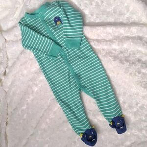 Carter's Baby Monster Snap-Up Footie Pajamas
